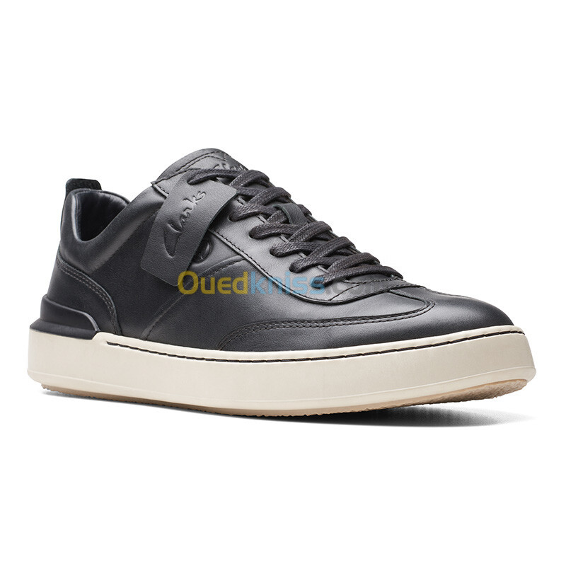 ClarksCourtLite Mode Black Leather