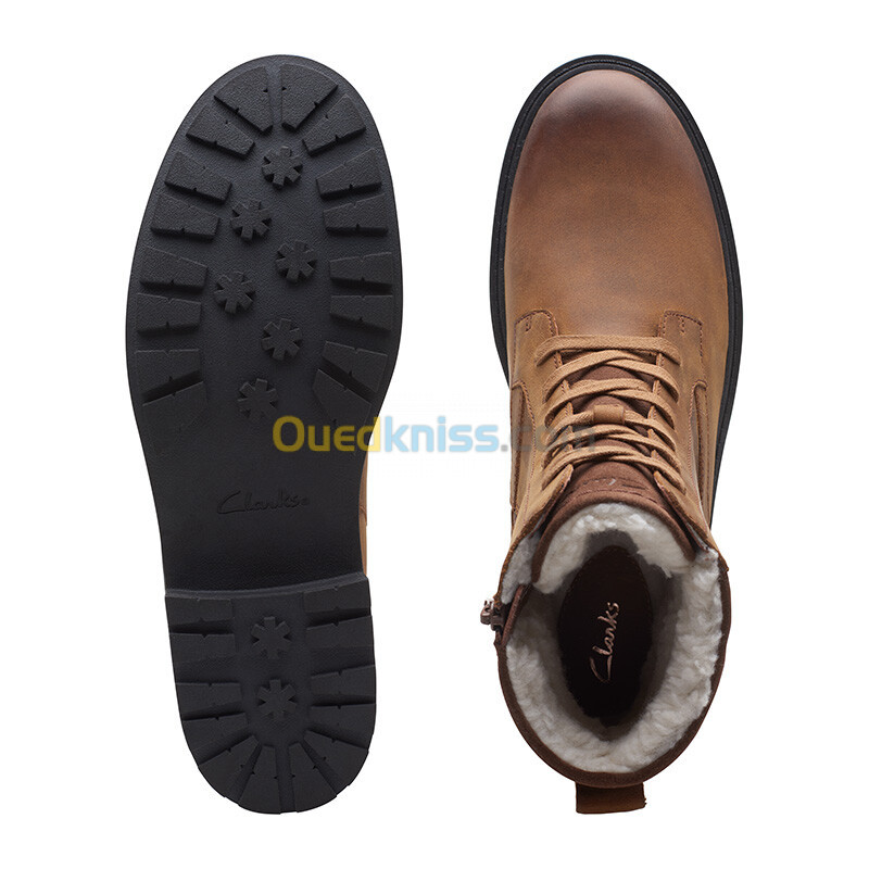 CLARKS Orinoco2 Spice Brown Wlined Nb