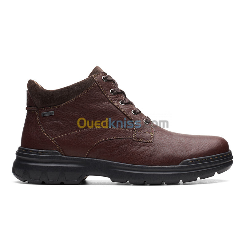 CLARKS Rockie2 UpGTX Mahogany Leather