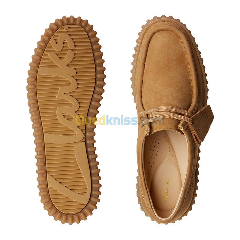 CLARKS Torhill Bee Light Tan Nubuck