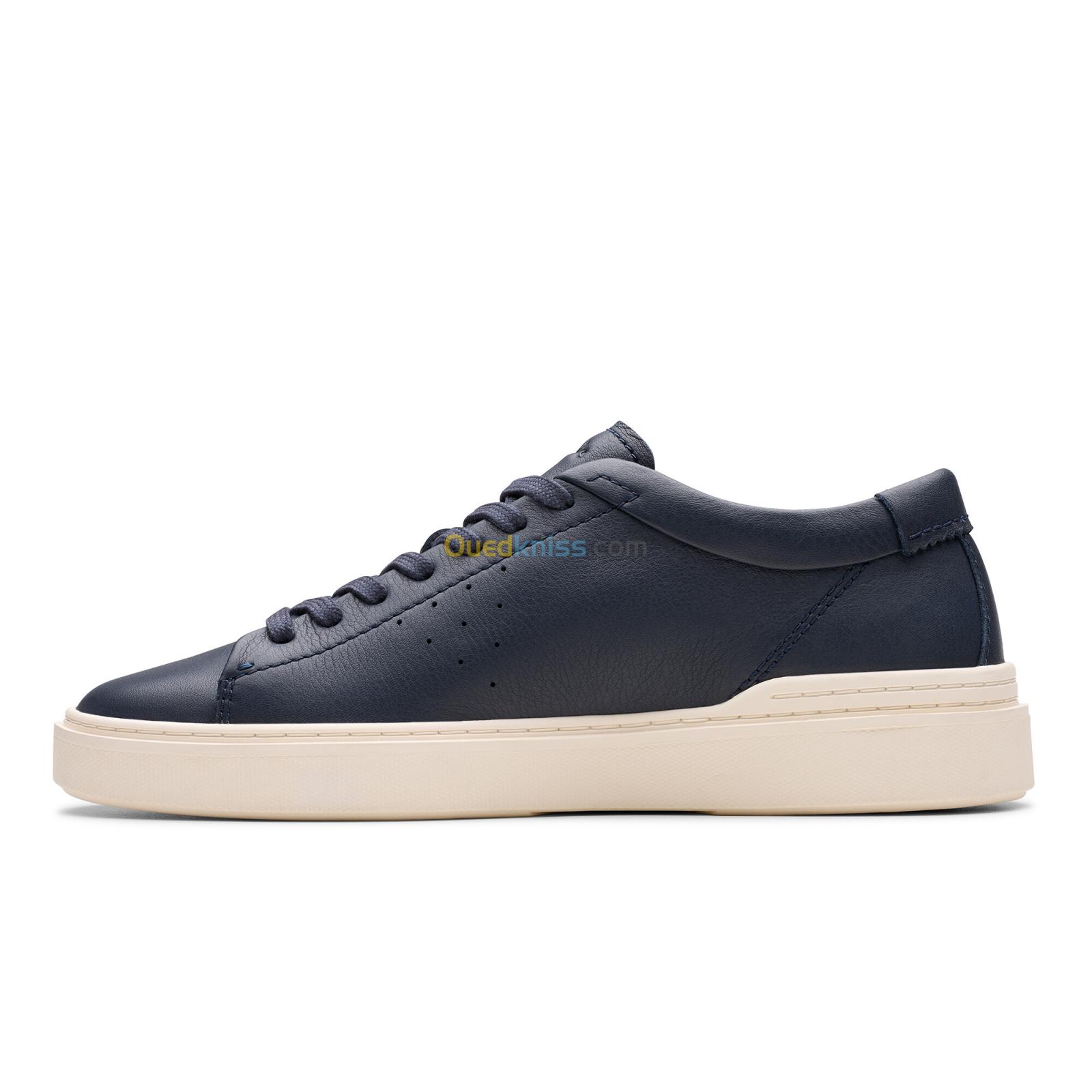 CLARKS Craft Swift Navy Leather