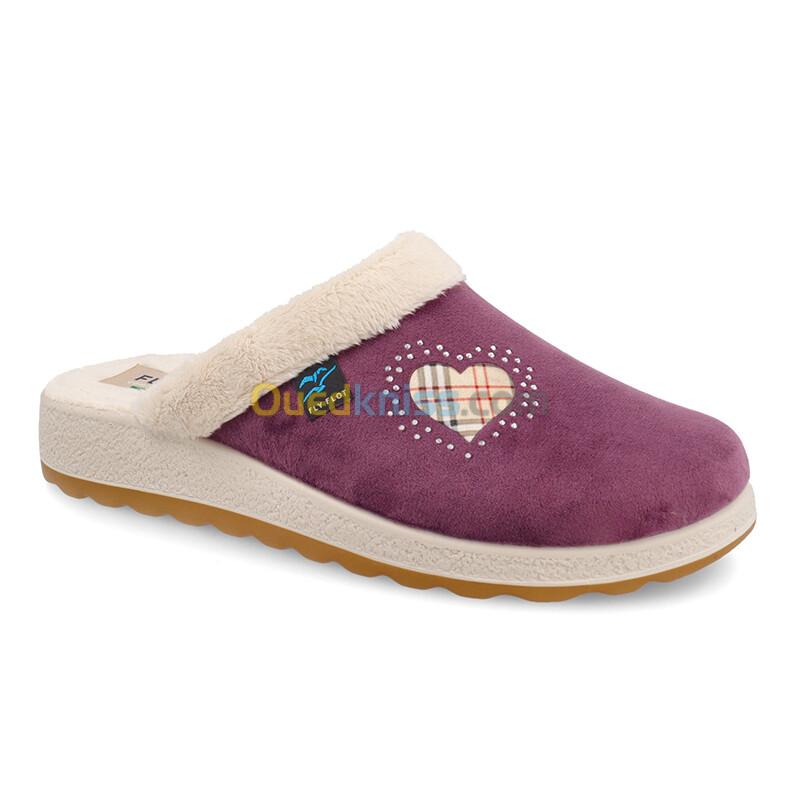 FLY FLOT Cloth Woman Slipper Lilac