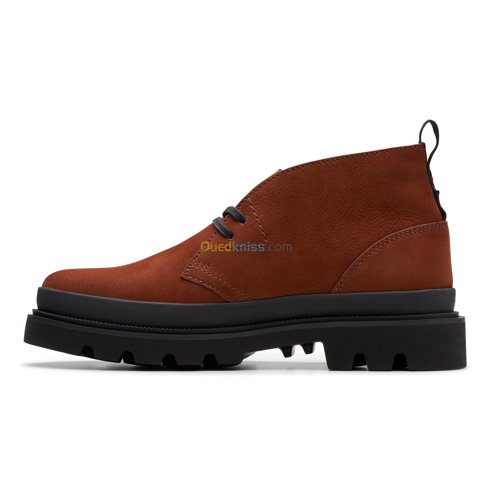 CLARKS Badell Db Chestnut Nubuck