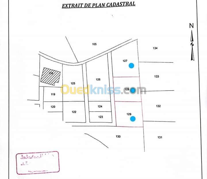 Vente Terrain Béjaïa Melbou