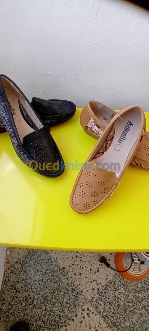 Chaussures en cuire française taille 38