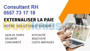 Consultant RH - paie - recrutement social