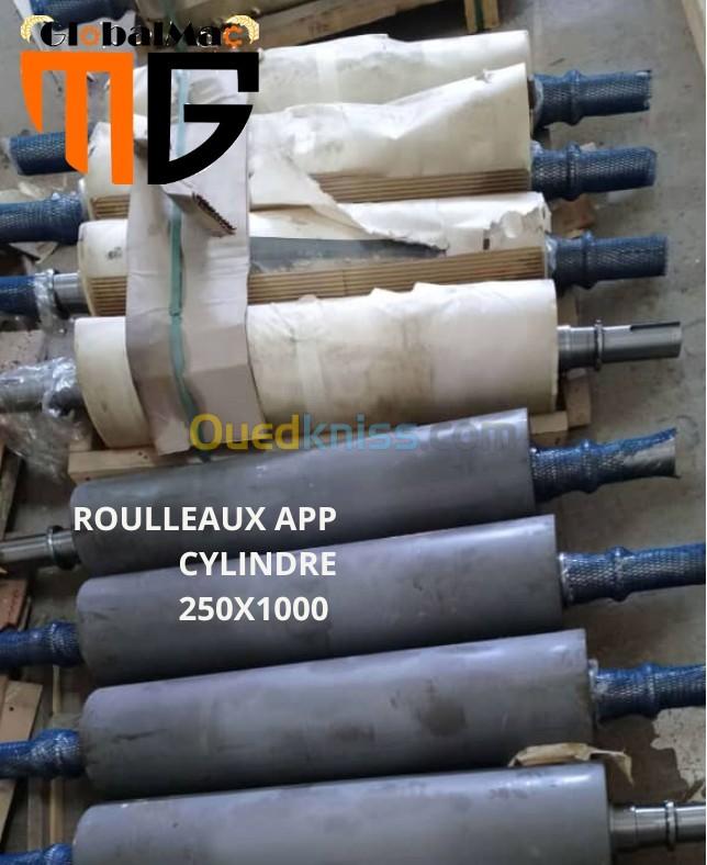 ROULLEAUX 250X1000 LISSE/BROYAGE/CONVERTISSAGE