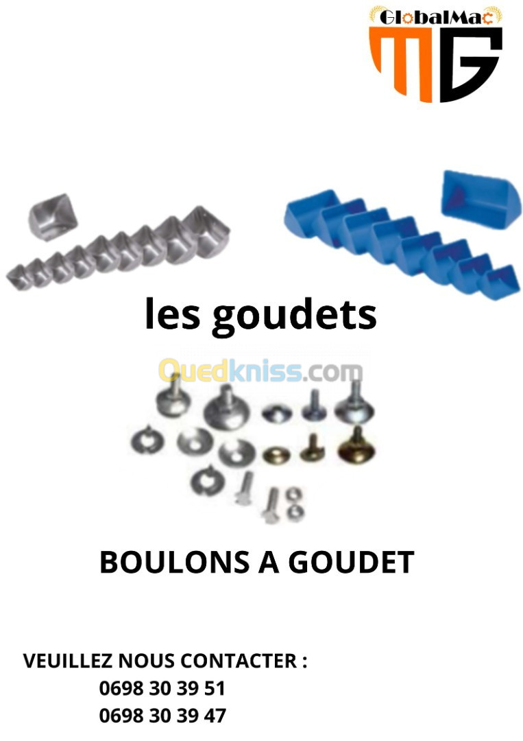 GODET PLASTIQUE/METAL 