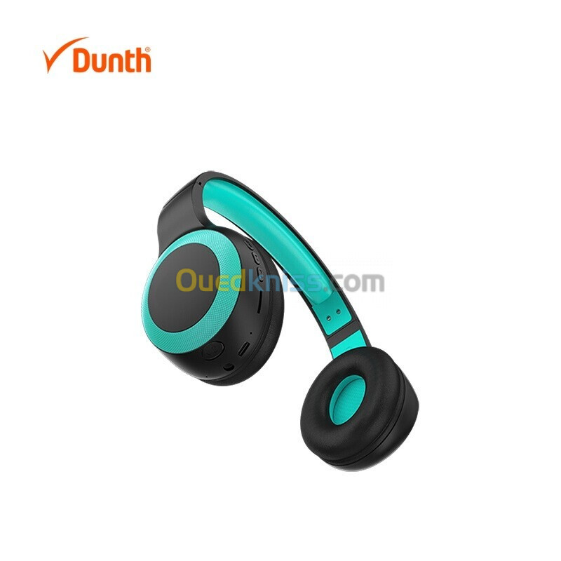 Casque Bluetooth sans fil stéréo Hifi , microphone intégré, Souple  DUNTH DU-B130