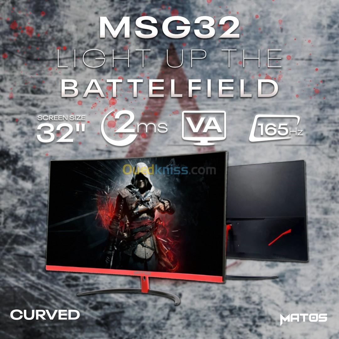 Ecran Gaming Matos MSG32 CURVED 