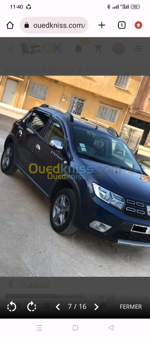 Dacia Sandero 2017 Stepway