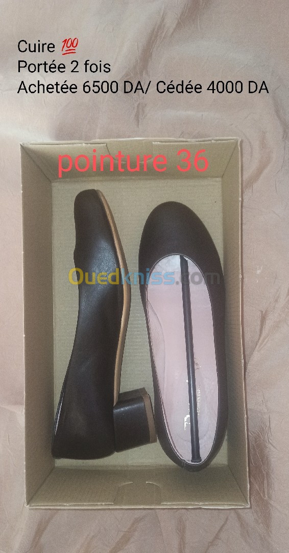 Chaussures Espagnoles en cuir 