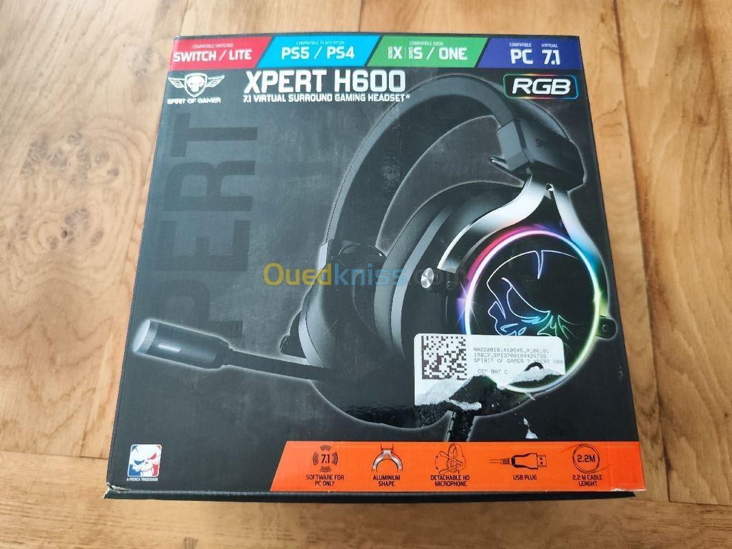 Casque Gaming H600 Spirit Of Gamer