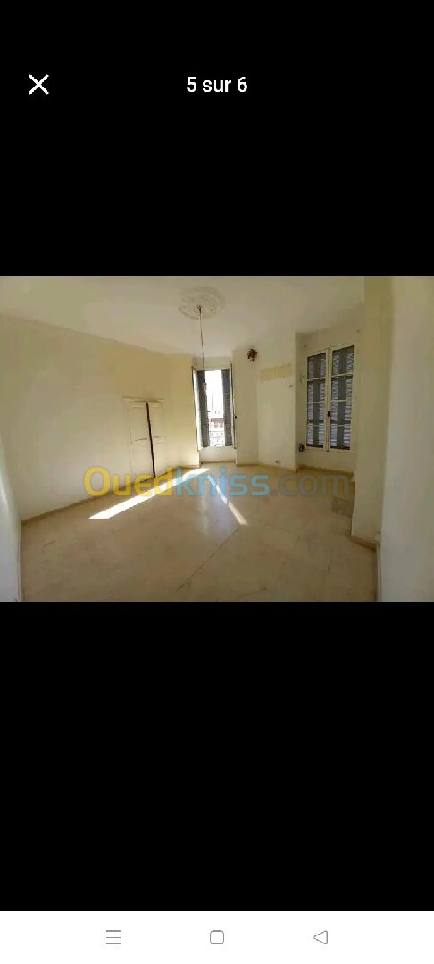 Vente Appartement F2 Alger Sidi mhamed