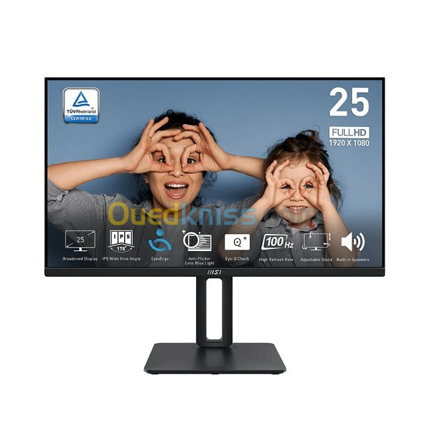 ECRAN MSI PRO MP251P 24.5" IPS 100Hz