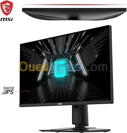  ECRAN MSI G255F - 25 POUCE - IPS - 180HZ - 1MS - BLACK