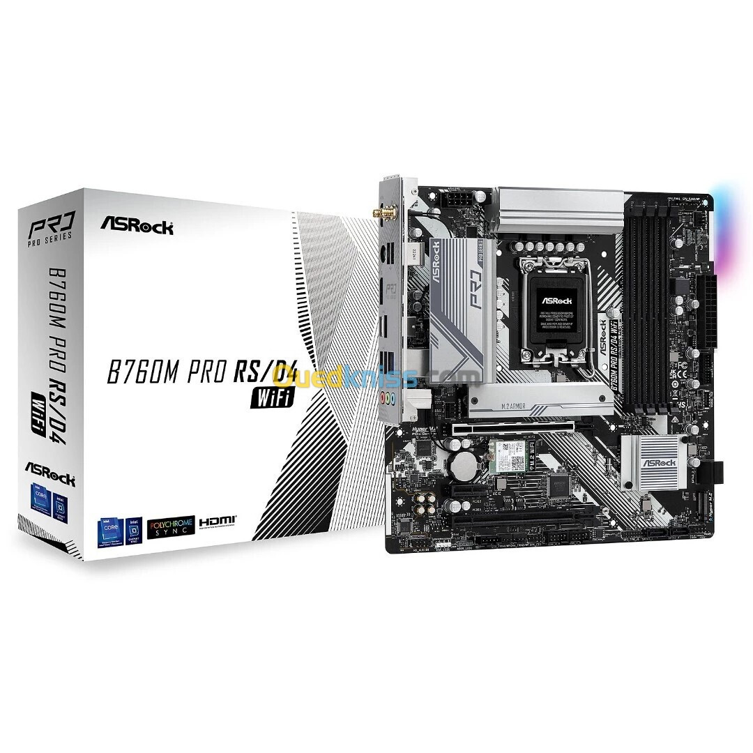 CARTE MERE ASROCK B760M PRO RS/D4 WIFI