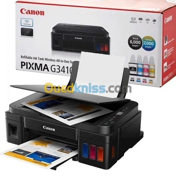  IMPRIMANTE MULTIFONCTION CANON PIXMA G3410 WIFI