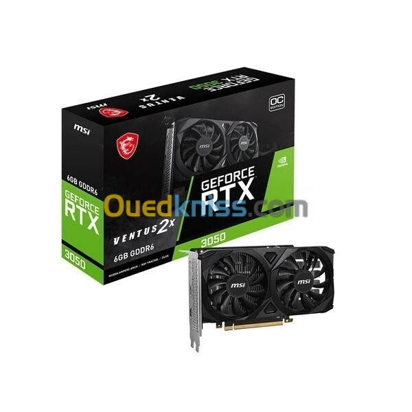 MSI RTX 3050 VENTUS 2X 6G OC