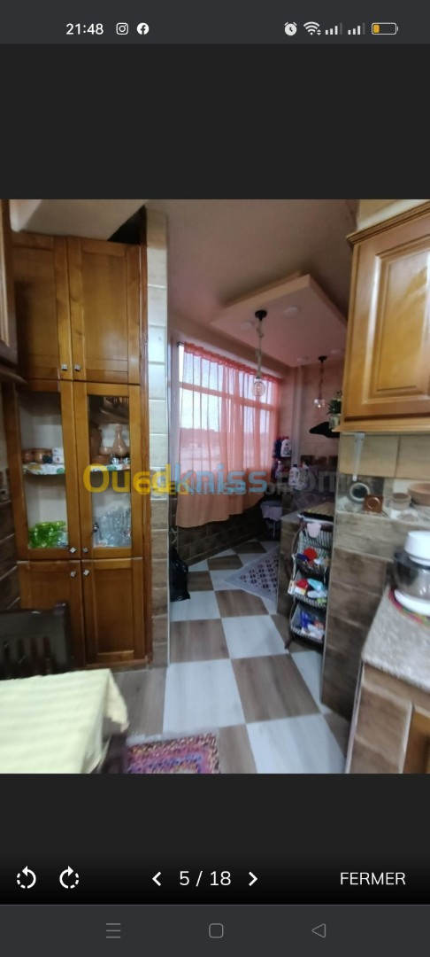 Vente Appartement F3 Alger Blida