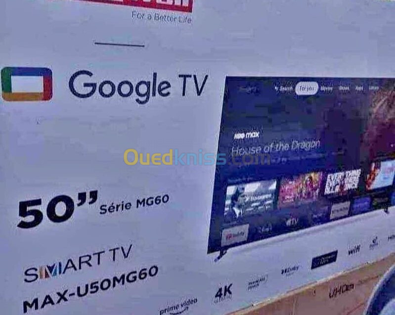 MAXWELL UHD 50" Google TV