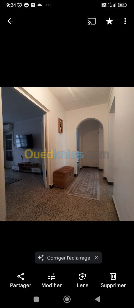 Location vacances Appartement F3 Alger Bordj el bahri