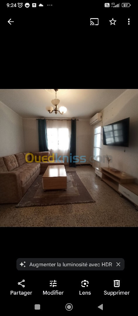 Location vacances Appartement F3 Alger Bordj el bahri