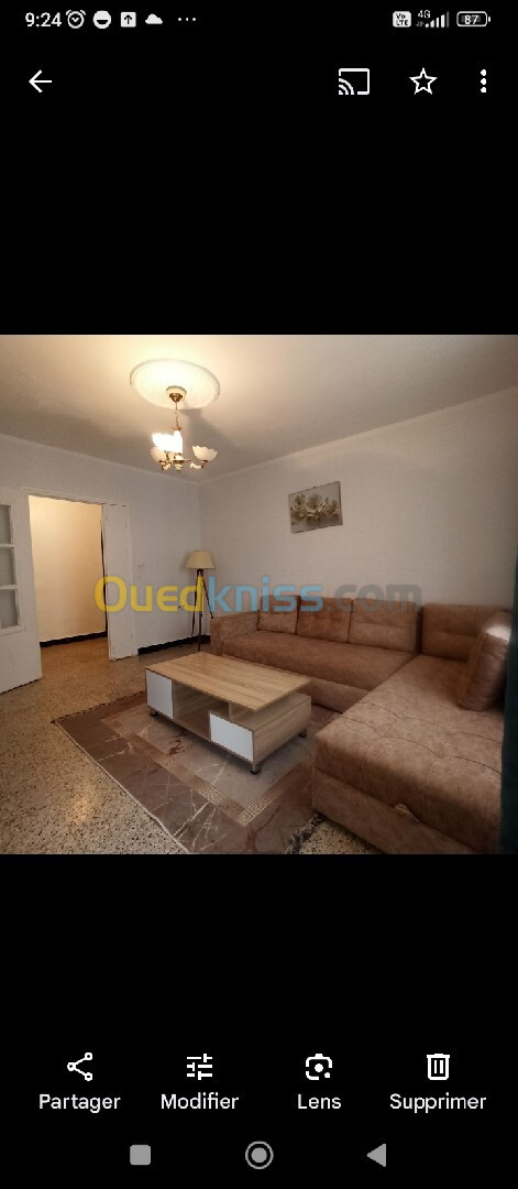 Location vacances Appartement F3 Alger Bordj el bahri