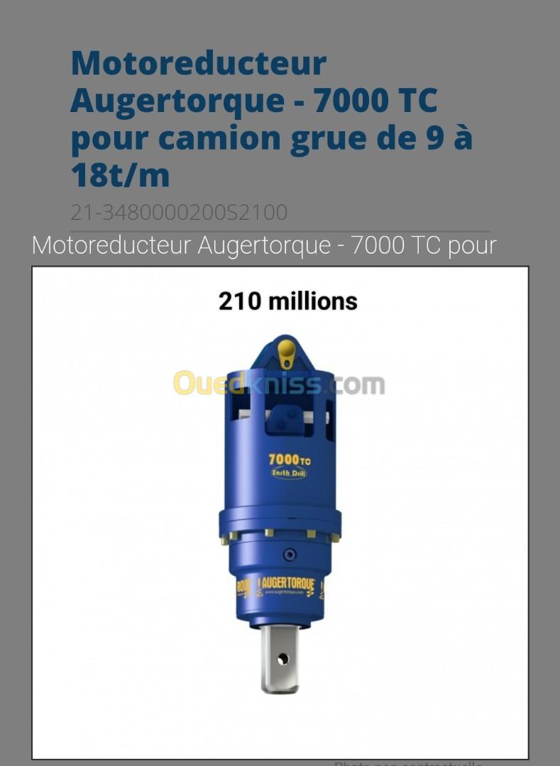  Motoréducteur AUGERTORQUE multi dimensions et capacité Pour Tractopelles marque française 