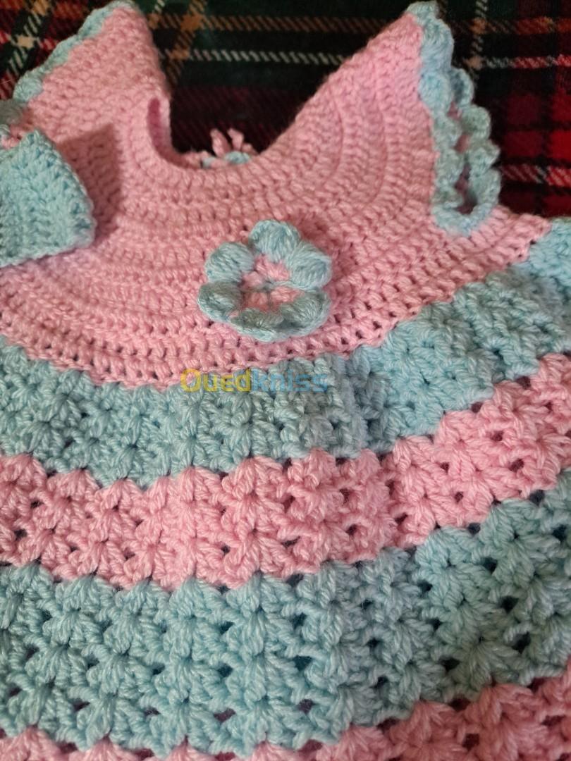 Vêtements pour bébé au crochet