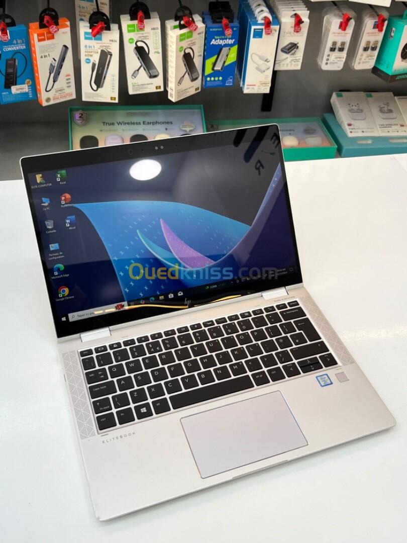 LAPTOP HP ELITEBOOK X360 1030 G3 I7-8650U 8GB RAM 512GB SSD ECRAN 13.3" FHD TACTILE 360