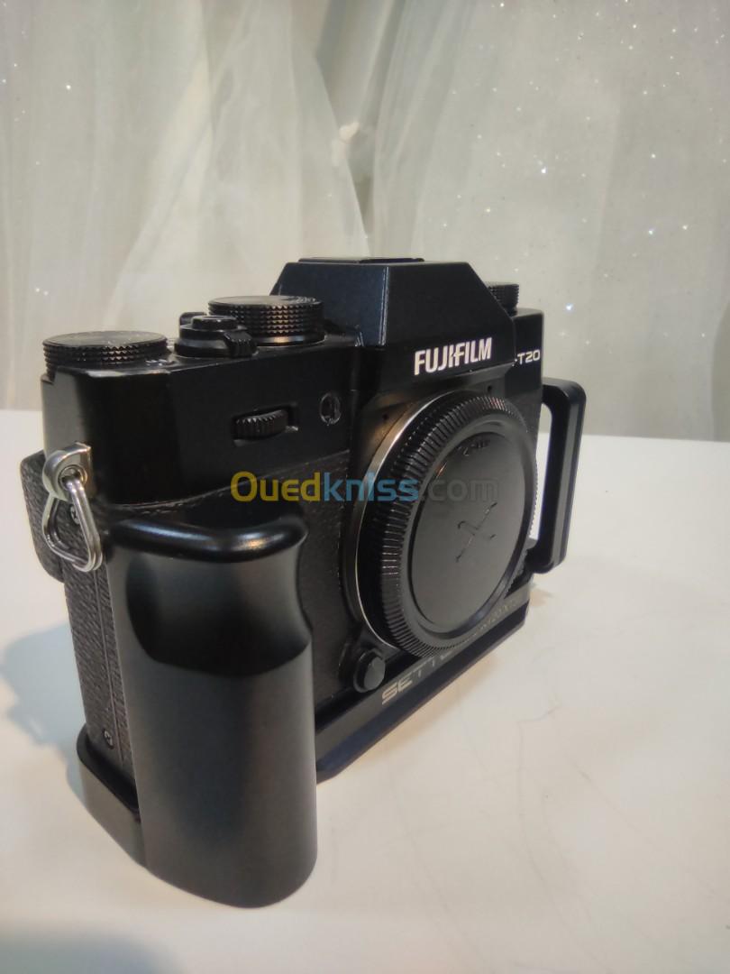 Fujifilm x-t20 objectif 18-55 f2.8-4+ Lbracket+deux bateries+