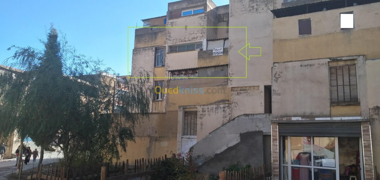 Vente Appartement F3 Setif Ain el kebira