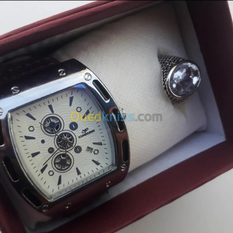 Coffret montre + bague 