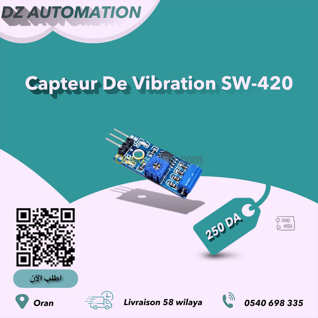 Capteur pour arduino 