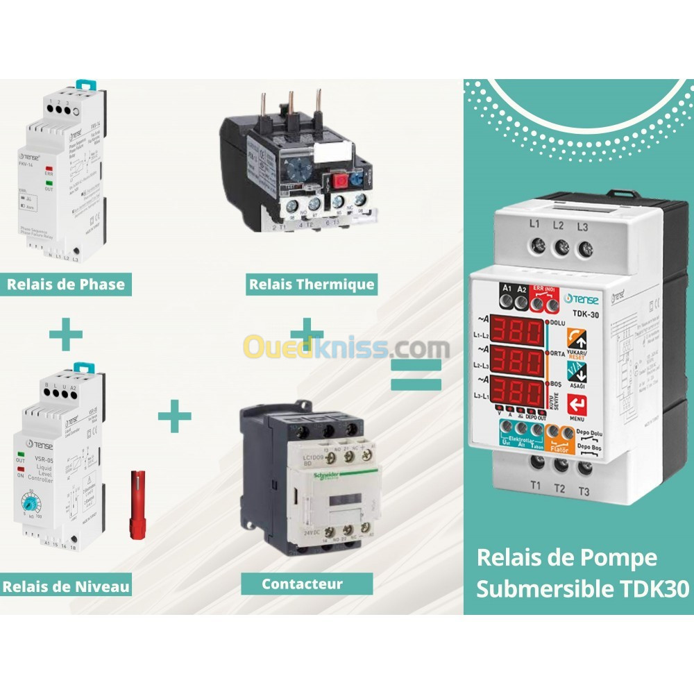 Controlleur de pompe submersible Tense TDK30