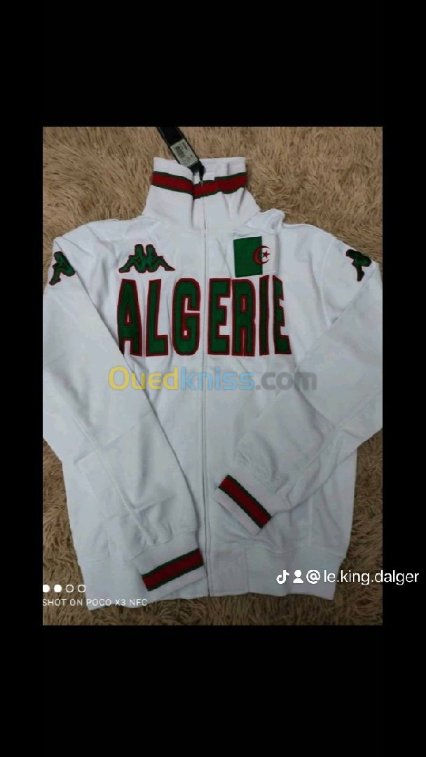 Veste kappa original algérie 