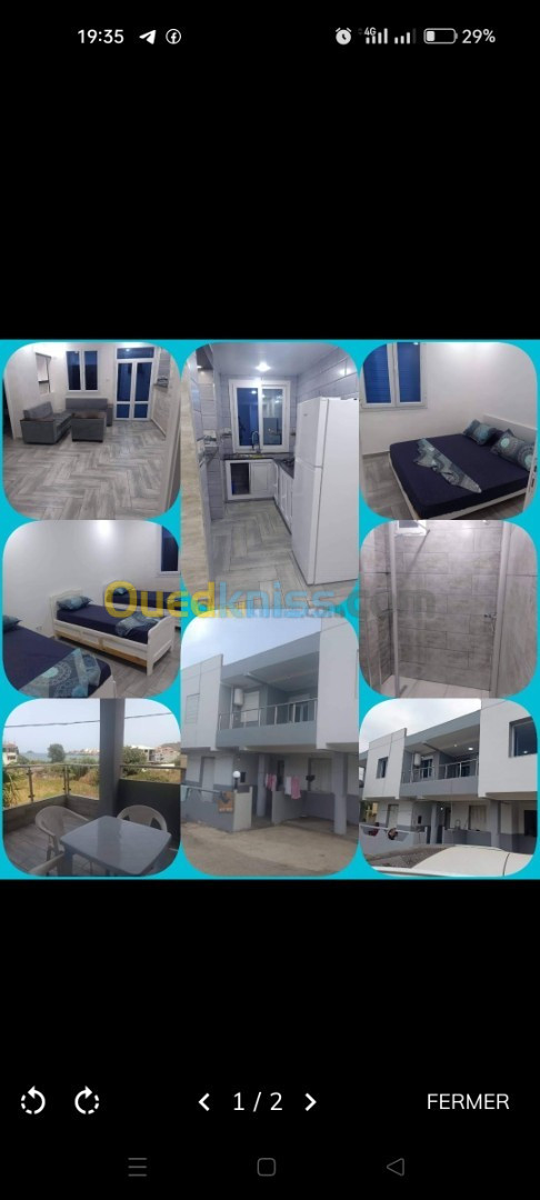 Location Appartement F3 Bejaia Bejaia