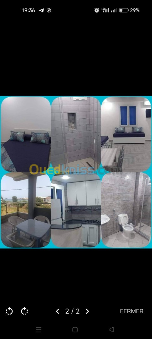 Location Appartement F3 Bejaia Bejaia