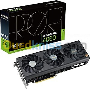 CARTE GRAPHIQUE RTX 4060 OC ASUS PROART 8GB 