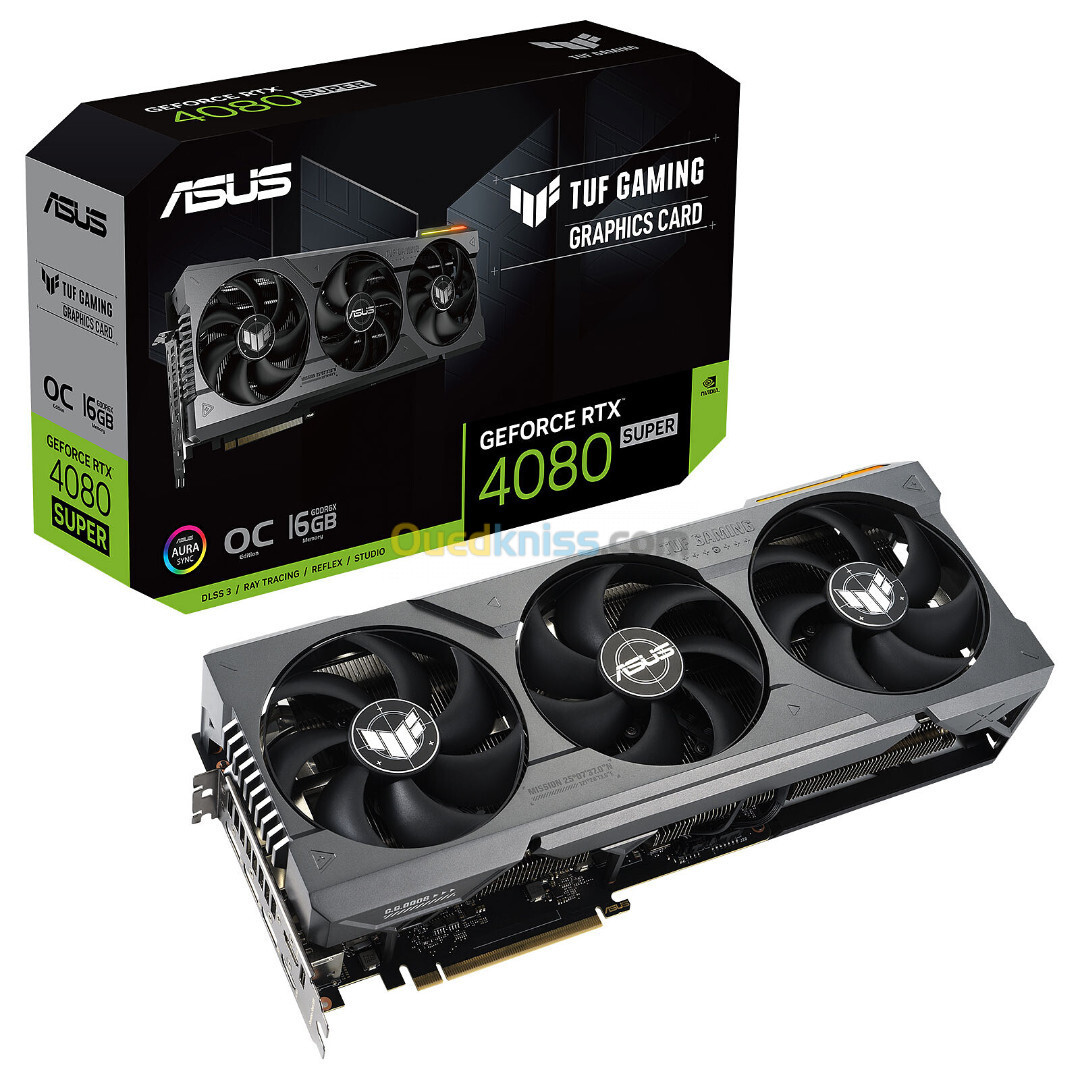 CARTE GRAPHIQUE ASUS TUF GAMING RTX 4080 SUPER O16G