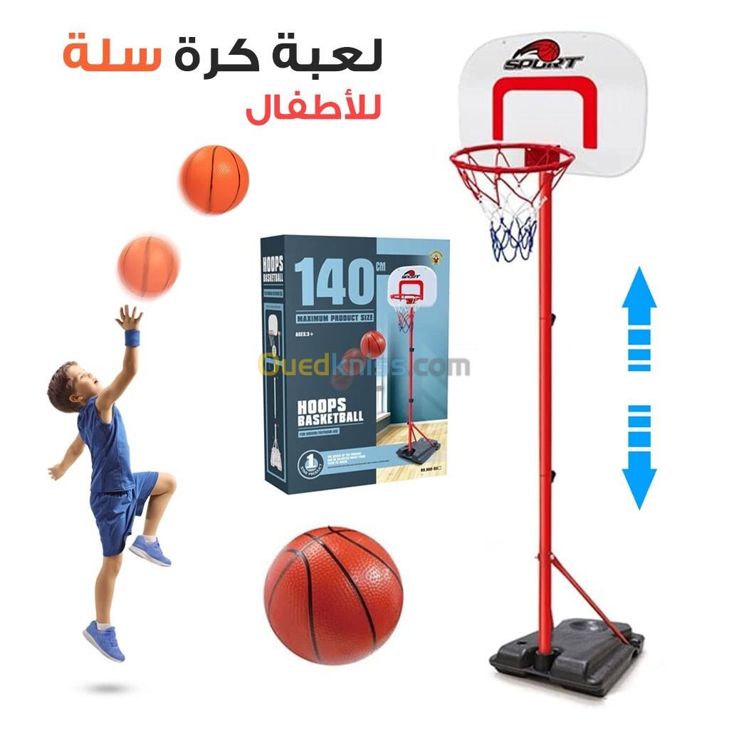  Jeu Panier de basket-ball pour enfants 140cm HOOPS-Basketball