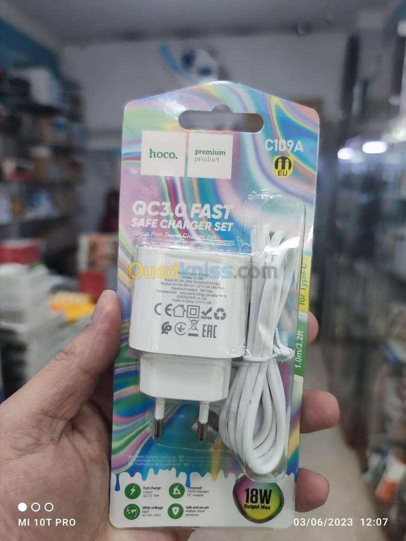 CHARGEUR MOBILE HOCO FAST C109A