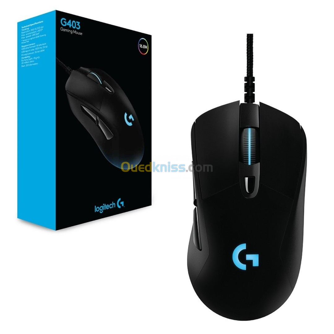 SOURIS LOGITECH G403 HERO GAMING