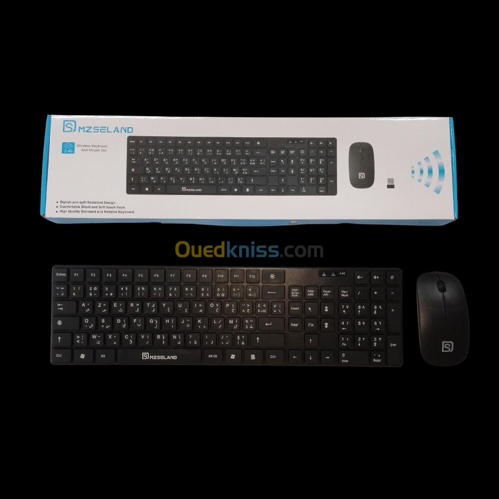 COMBO CLAVIER SOURIS  BLEUTOOTH  MZ SELAND KB7410