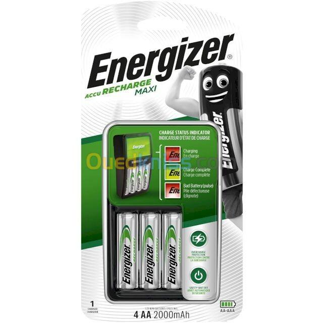 CHARGEUR ENERGIZER ORIGINAL AA+AAA 2000MAH 