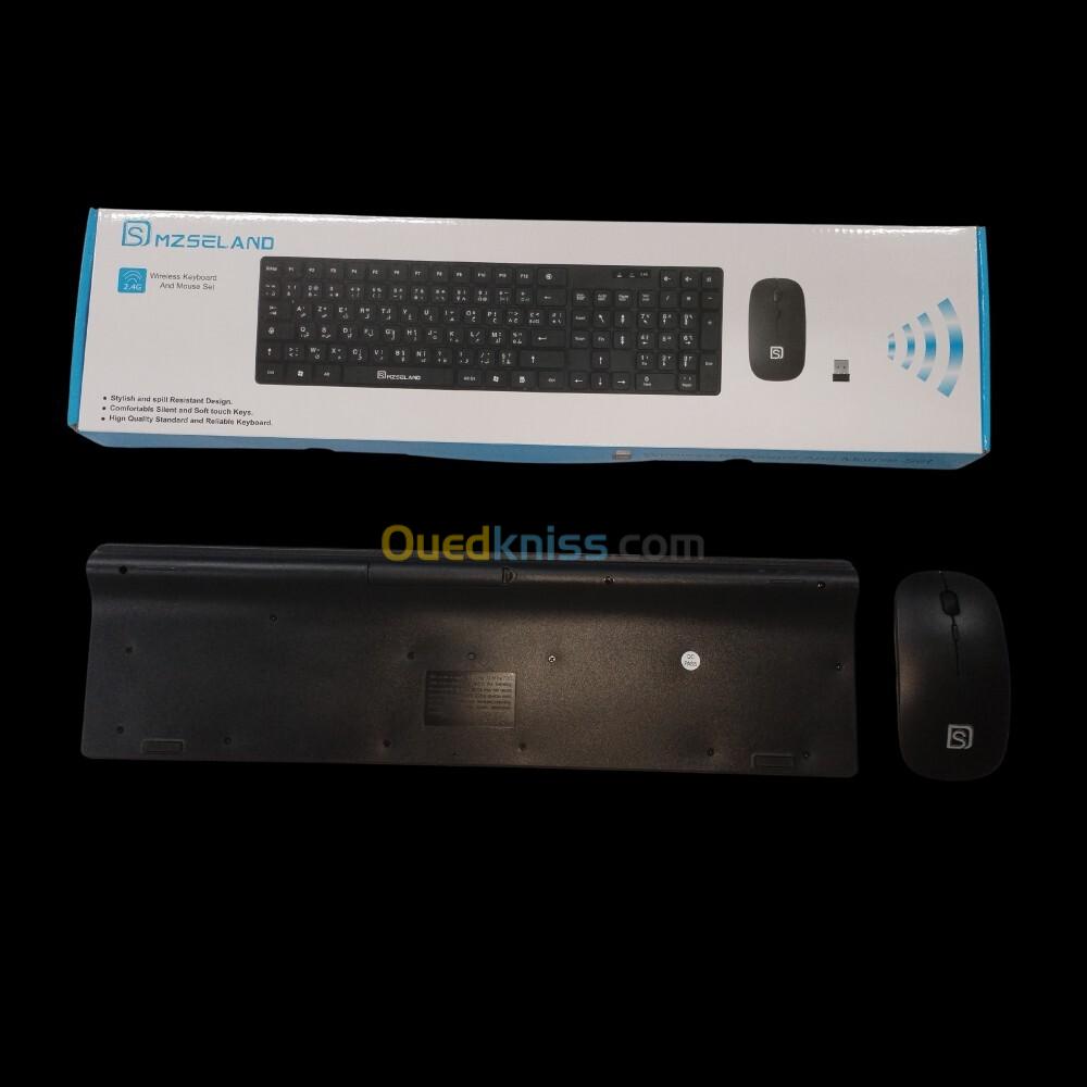 COMBO CLAVIER SOURIS  BLEUTOOTH  MZ SELAND KB7410