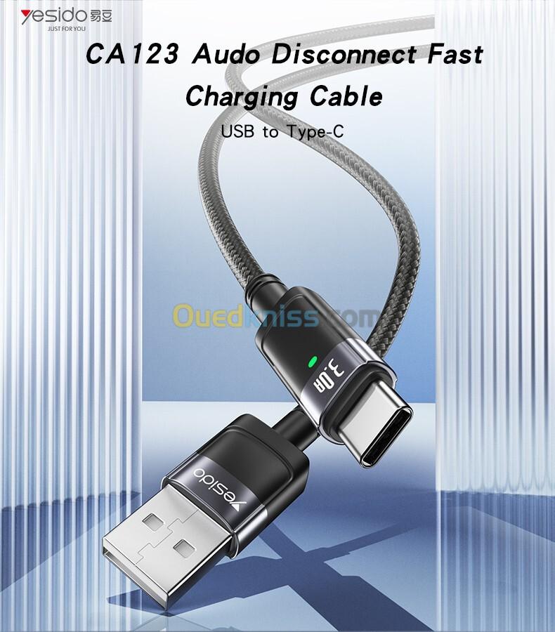 CABLE YESIDO  TYPE-C  TO USB 3.0A CA123C