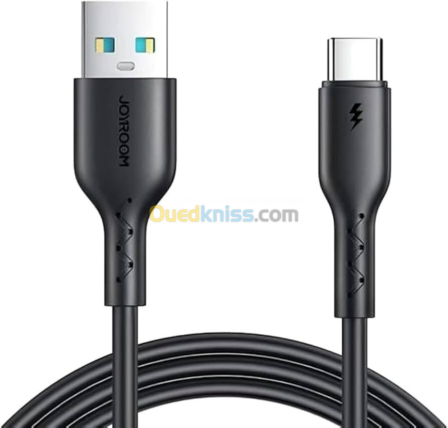 CABLE JOYROMM 1M USB-A TO TYPE-C 2.4A  S-UC027A9