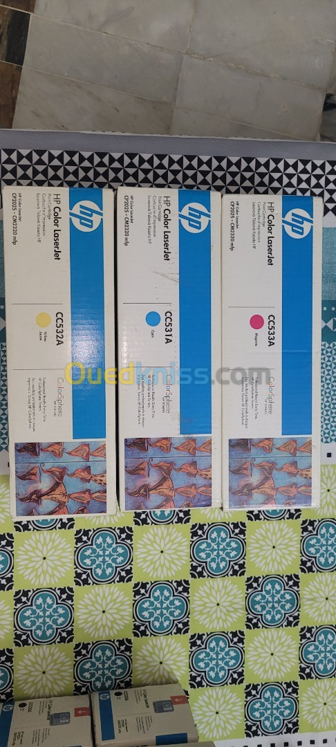 Toner HP CC530A CC531A CC532A CC533A (CP2025 / CM2320 mfp)